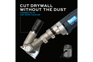Drywall Cleanup - KSV-432 Electric Vacuum Saw