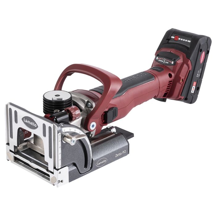 Lamello 101801DS Zeta P2 Cordless Diamond Tip Biscuit Joiner Kit