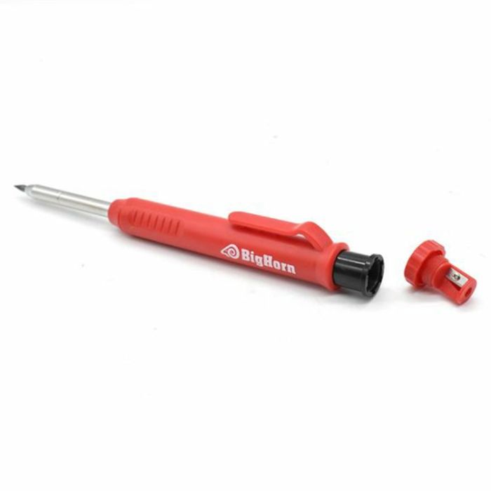 Big Horn 19847 Mechanical Carpenter Pencil with Built-in Sharpener