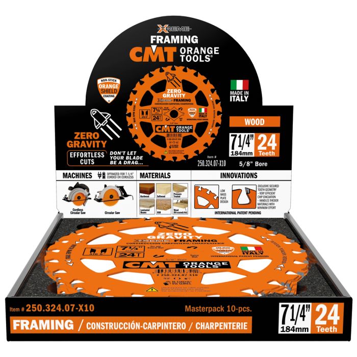 CMT Orange Tools 291.230.36M - Sierra Circular 230x2.8x30 Z 36 Atb 15 Grados