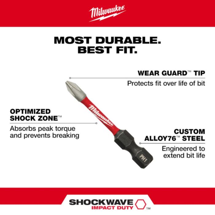 Milwaukee 48-32-5162 60Piece Impact Drill Drive & Fasten Packout