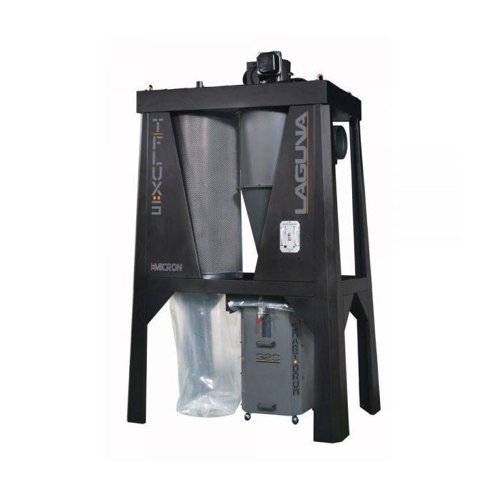 Laguna MDCTF52201 T|Flux 220V 5 Cyclone Dust Collector, 5HP/1Ph