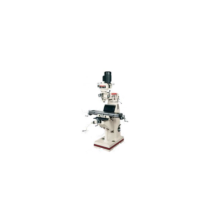 JET 690036 JVM-836-1 115/230V Step Pulley Milling Machine, 1-1/2HP