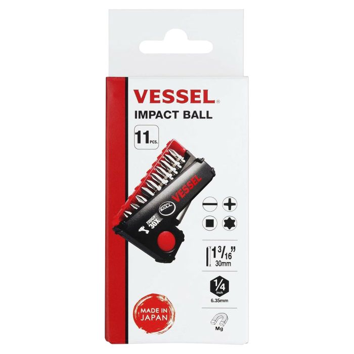 Vessel Tools IB11P02U 10 Piece 1-3/16