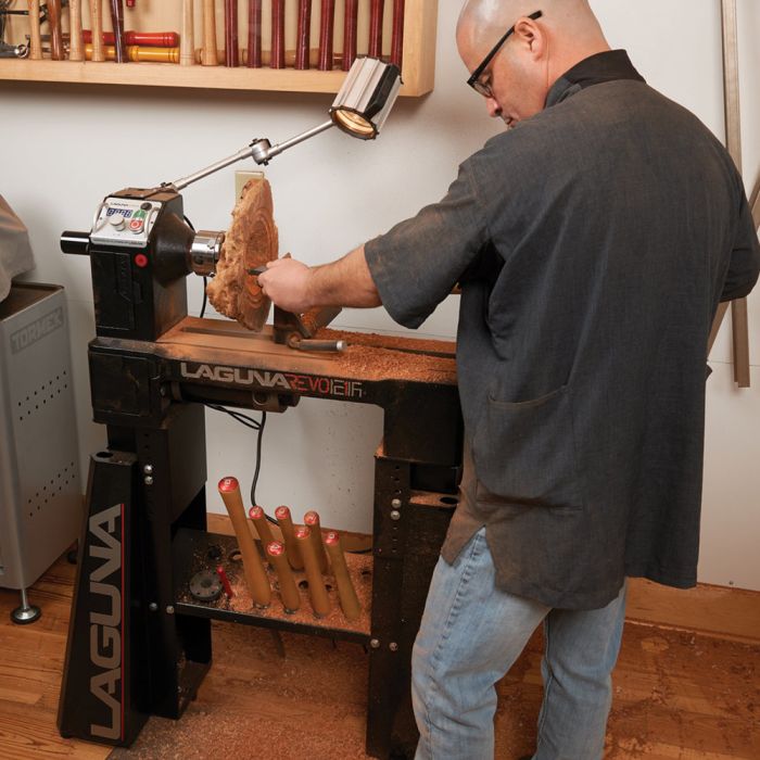Laguna MLAREVO1216EVS Revo 12|16 Midi Lathe EVS | burnstools.com