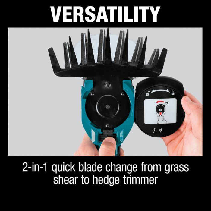 Makita XMU04ZX LXT Cordless Grass Shear - Thumbnail 4
