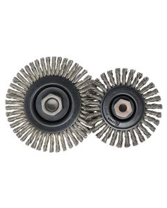 United Abrasives - SAIT 03445 4" Stainless Steel Pipeline/Stringer Bead Brush