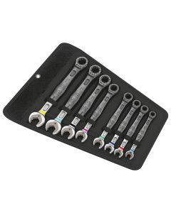 Wera Tools 05020012001 6000 Joker 8 Piece Ratchet Wrench Set