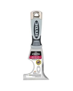 Hyde 06988 Pro Stainless 3'' 8-in-1 Heavy-Duty Painters Multi-Tool