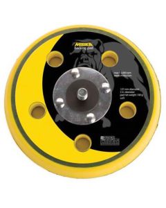  Mirka 105SGV 5" 5-Hole Grip Soft Faced 5/16"-24 Vacuum Backup Pad
