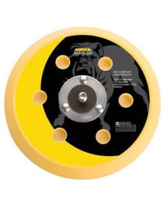 Mirka 106GV 6" 6-Hole Grip Faced 5/16"-24 Vacuum Backup Pad