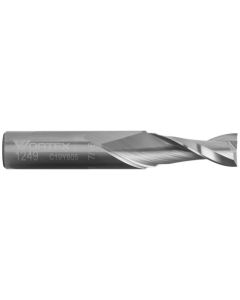 Vortex Tool 1249, 7/16" x 1" DE Upcut Right Hand Finishing Router Bit