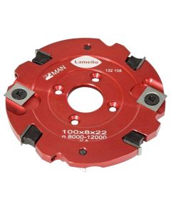 Lamello 132108 Clamex S Carbide Reversing Blades Cutter for 8 mm Groove