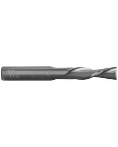 Vortex Tool 1334, 9/32" x 1" DE Downcut Right Hand Finishing Router Bit