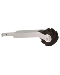 Dynabrade 15375 Dynafile III 1" x 24" Contact Arm Assembly with Serrated Wheel