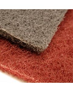 Mirka 18-11-1448 6" x 9" Gray Mirlon Ultra Fine Scuff Pad