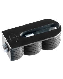 Lamello 186340 Cabineo 8 Dividing Panel Connector, Black