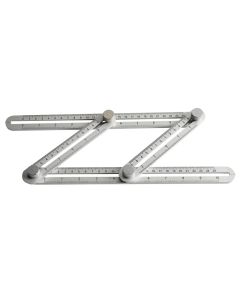 Big Horn 19581 Aluminum Angle-izer Measuring Ruler & Angle Template Tool