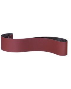 Norton 309080H06004804 6" x 48" P80 Grit Aluminum Oxide Cloth Open Belt