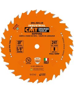 CMT Tools 201.024.10, 10" x 0.126" x 0.087" x 5/8" Ripping Circular Saw Blade