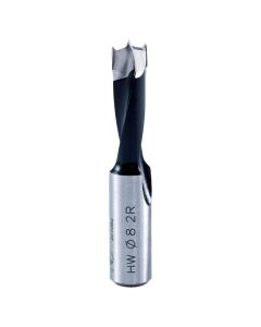 Amana Tool 201082 8.2mm Carbide Tipped Brad Point Right Hand Boring Bit