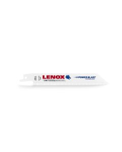 Lenox 20374650R5 6" 10/14TPI Multiwolf Wave Edge Reciprocating Saw Blade, 5/Pack