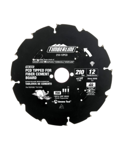 Timberline 210-12PCD, 210mm x 12T PCD Tipped Circular Saw Blade