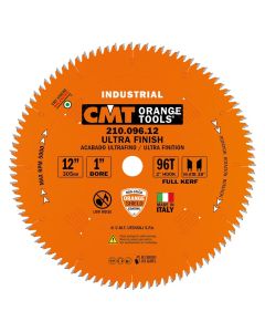 CMT Tools 210.096.12, 12" x 0.126" Ultra Finish Plywood & Melamine Blades