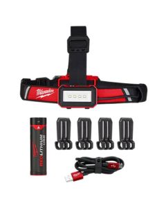 Milwaukee 2115-21 Cordless USB Rechargeable Low-Profile Head Lamp