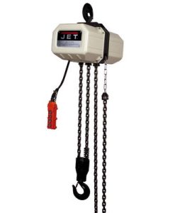 JET 212000 2SS-1C-20, 2 Ton Chain Hoist with 20' Lift, 1PH, 115V/230V
