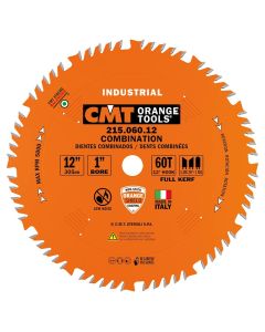 CMT Tools 215.060.12, 12" x 0.126" x 0.087" Combination Circular Saw Blade