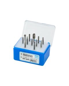 Pferd 21826525, 26525 1/8" 12 Piece Single Cut Carbide Bur Set