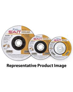 United Abrasives - SAIT 22055 7" A24R Pipeline General Purpose Grinding Wheel