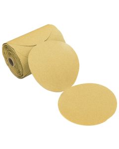 Mirka 23-342-100 Gold 6" 100 Grit PSA Linkrol Disc, 100 Piece