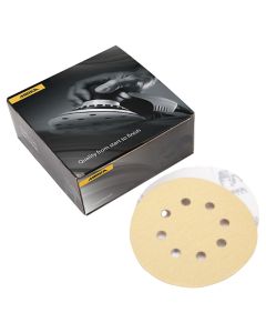 Mirka 23-612-320 Gold 5" 320 Grit Grip Disc, 50 Piece