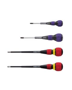 Vessel Tools 2304JSPB 4 Piece Ball Grip JIS Screwdriver Set