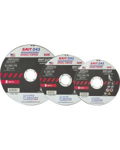 United Abrasives - SAIT 20060 4-1/2" A60S General Purpose Grinding Wheel