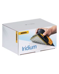 Mirka 24-35M-240 Iridium 3" x 5" 240 Grit Vacuum Grip Abrasive Sheet, 50 Piece
