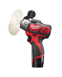 Milwaukee 2438-22 M12 5.1" 12V Cordless Variable Speed Polisher and Sander Kit