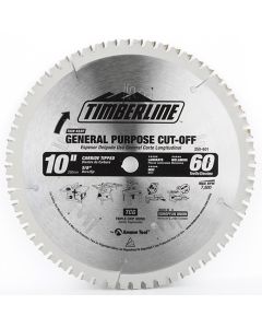 Timberline 250-601 10" x 60T Carbide Tipped Finishing Saw Blade