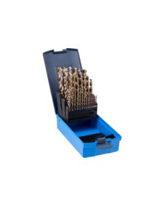 Pferd 25204070, 20076 1/16 - 1/2" 29 Piece M3 HSS Twist Drill Bit Set