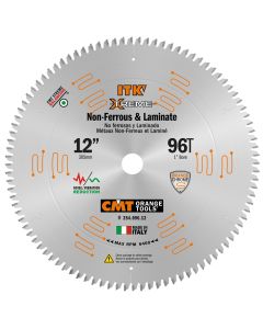 CMT Tools 254.096.12, 12" x 0.102" Non-Ferrous & Laminate Circular Saw Blade