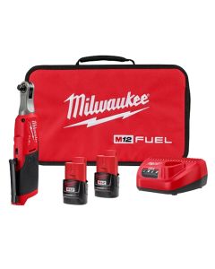 Milwaukee 2567-22 M12 Fuel 3/8" High Speed Ratchet Kit