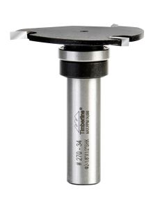 Timberline 270-34 2-1/8" Carbide Tipped 3 Wing Slotting Cutter Router Bit with Ball Bearing