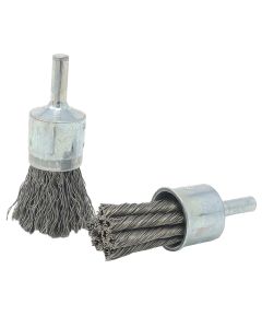 United Abrasives 02703 1-1/8" Carbon Steel Knot Wire End Brush