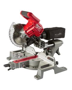 Milwaukee 2733-20 M18 Fuel 7-1/4" 18V Cordless Dual Bevel Sliding Compound Miter Saw, Bare Tool
