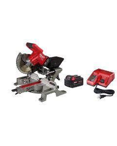 Milwaukee 2733-21 M18 Fuel 7-1/4" 18V Cordless Dual Bevel Sliding Compound Miter Saw Kit