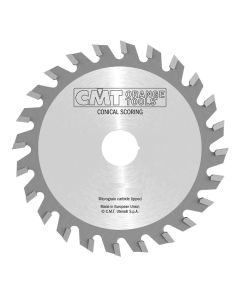 CMT Tools 288.100.20K, 100mm x 22mm Industrial Conical Scoring Saw Blade