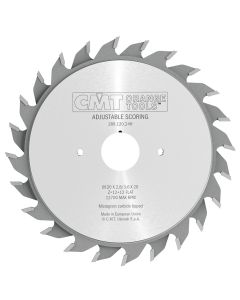CMT Tools 289.120.24H, 120mm x 20mm Industrial Adjustable Scoring Blade