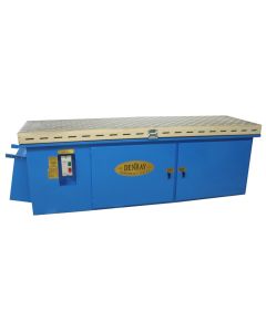 Denray 2896 96" Downdraft Grinding Table with Tube Filtration